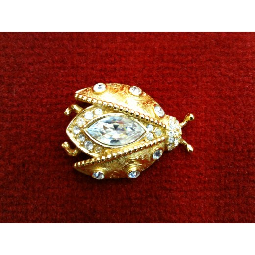 Boucles d'oreille Christian Dior Coccinelles