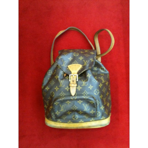 Sac Louis Vuitton Montsouris MM en toile monogram