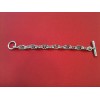 Bracelet Hermès Chaîne d'encre en argent