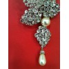 Boucles d'oreille Christian Dior strass