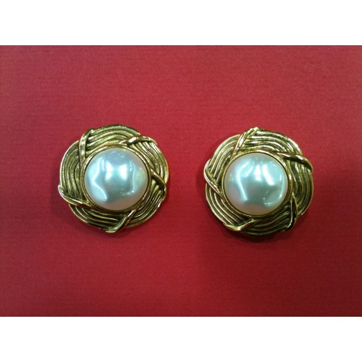 Boucles d'oreille Chanel Vintage