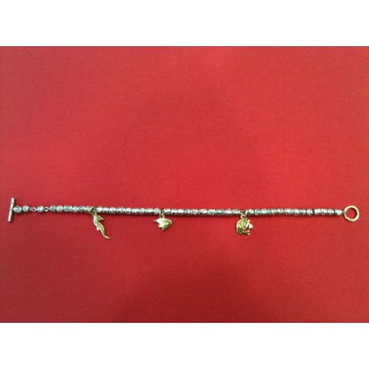 Bracelet Dodo Pomellato en argent et or