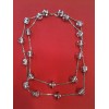 Sautoir Baccarat cristal et argent