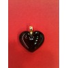 Pendentif Baccarat Coeur en cristal et or