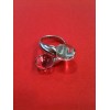 Bague Baccarat Tentation Duo en cristal et argent