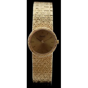 Montre Piaget extra plate en or