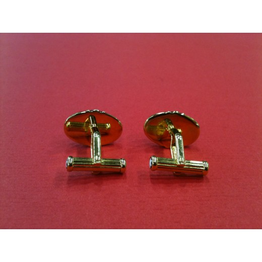Boutons de manchette Montblanc en plaqué or