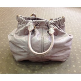 Sac Miu Miu en cuir parme