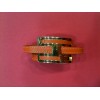 Bracelet Hermès Lignes de cuir orange