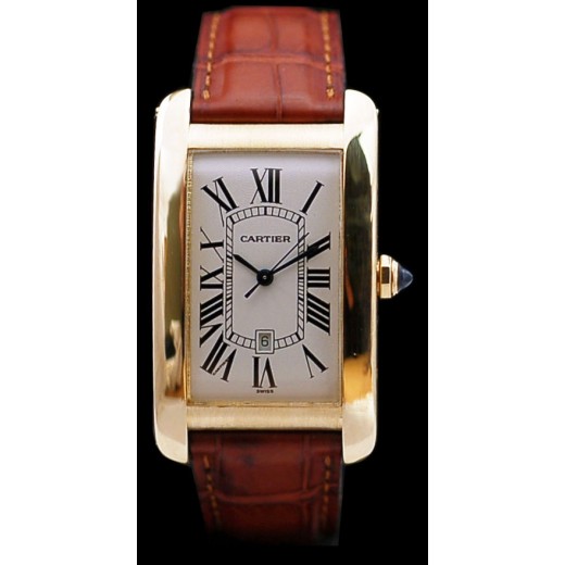 cartier tank americaine or jaune