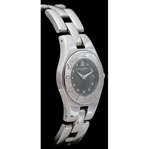 Montre Baume & Mercier Linéa index diamants