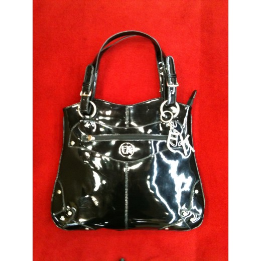 Sac Emmanuelle Kahn vernis noir