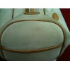 Sac Tod's en tissu beige et cuir camel