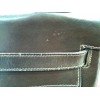 Sac Hermès Kelly 32 cm en cuir chocolat