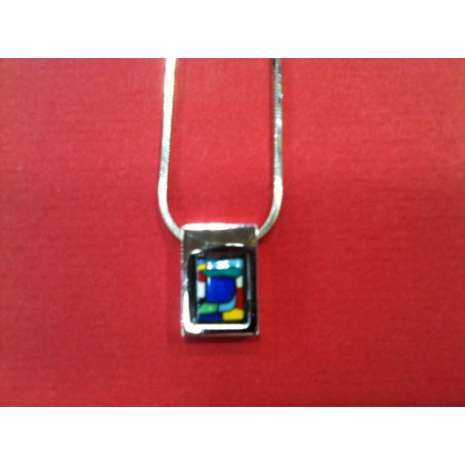 Collier Frey Wille en émail et argent