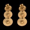 Boucles d'oreilles ethniques en or