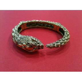 Bracelet Roberto Cavalli Serpent en métal doré