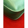 Sac Hermès Evelyne en cuir vert