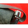 Sac Gucci en tissu et cuir noir