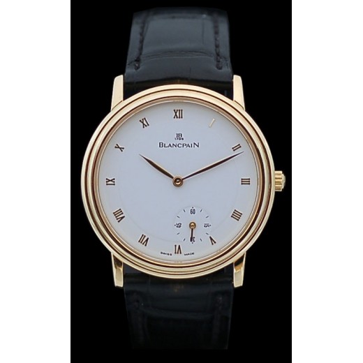 Montre Blancpain Villeret automatique en or
