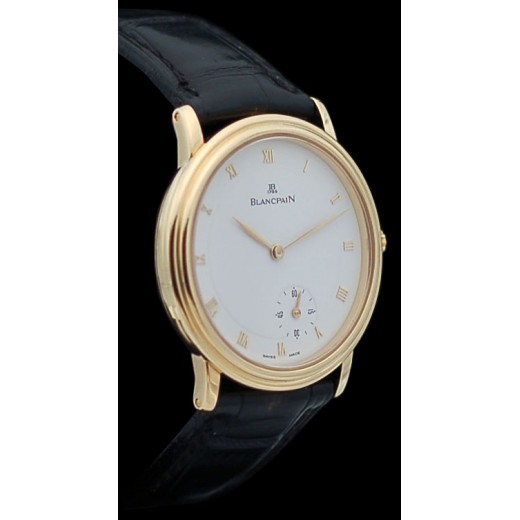 Montre Blancpain Villeret automatique en or