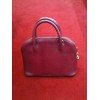 Sac Renouard en cuir bordeaux