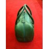 Sac Bottega Venatta en cuir vert