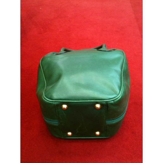 Sac Bottega Venetta en cuir vert