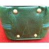 Sac Bottega Venetta en cuir vert