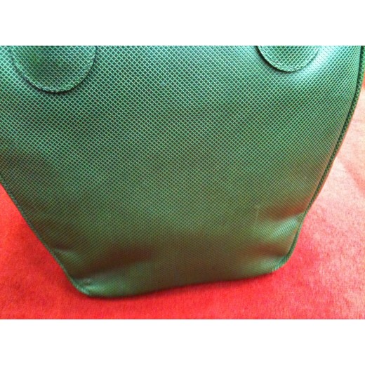 Sac Bottega Venetta en cuir vert