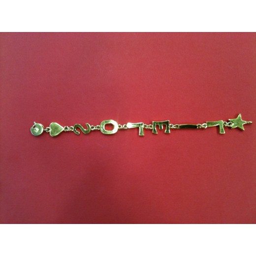 Bracelet YSL en plaqué or