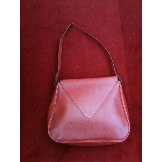 Sac Hermès Christine en cuir rouge