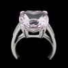 Bague Mauboussin Gueule d'Amour en or, diamants et rose de France