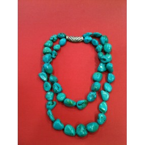 Collier en turquoises