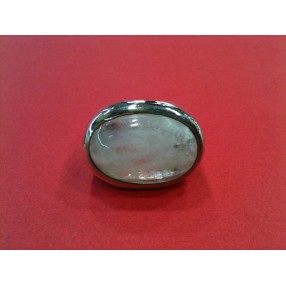 Bague en argent et quartz