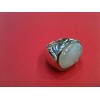 Bague en argent et quartz