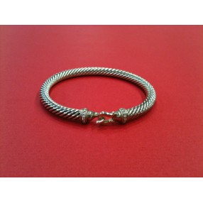 Bracelet Yurman Cäble en argent 