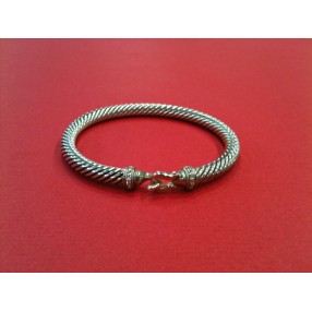 Bracelet Yurman Cäble en argent 