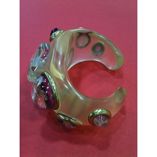 Bracelet SIKI en résine et quartz