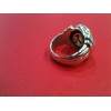 Bague en or et argent 