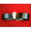 Ceinture Chanel Vintage en cuir noir