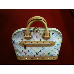 Sac Louis Vuitton Alma en toile monogram multicolore