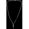 Collier moderne en or, saphirs et diamants