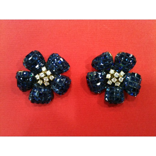 Boucles d'oreille Burma Vintage