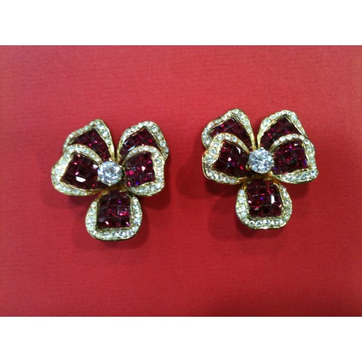 Boucles d'oreille Burma Vintage