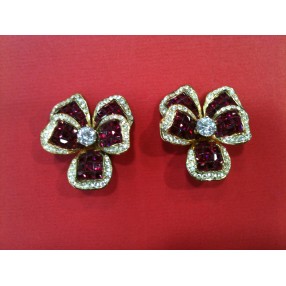 Boucles d'oreille Burma Vintage