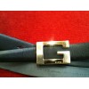 Ceinture Gucci en cuir noir