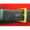 Ceinture Gucci en tissu noir