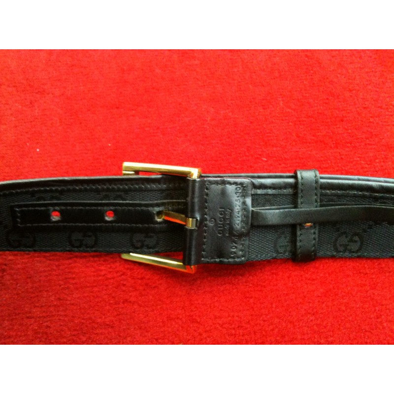 Gucci noir ceinture top