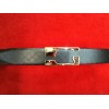 Ceinture Gucci en cuir noir 